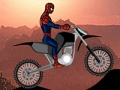 Play Spiderman bike course