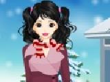 Jugar a Cute winter girl dressup