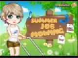 Play Summer job mowing lawns