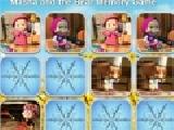 Jugar a Masha and the bear memory game