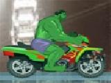 Play Hulk super bike ride