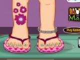 Play Baby pedicure makeover