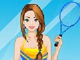 Play Barbie and ellie tennis prep