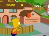 Play Bart simpson basketball game