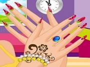 Play Cute nails decorating game