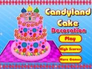 Play Candyland cake decoration