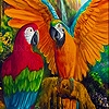Play Two couple talking puzzle