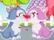 Play Kitten love kiss