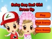 Play Baby boy and girl dress up