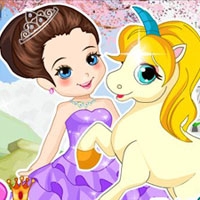 Play Princess with unicorn
