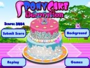 Play Pony cake decoration