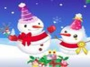 Play Cute and funny snowman