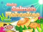 Play Make salmon fishcakes