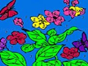 Play Hungry butterflies coloring