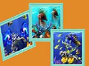 Play Blue ocean fishes  puzzle