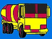 Play Big building truck coloring