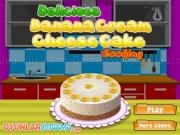 Play Banana cream cheese cake