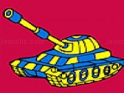 Play Modern military tank car coloring
