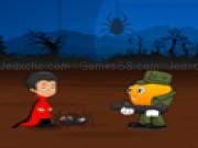 Play Halloween trick or treat