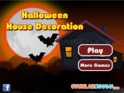 Play Halloween house decoration