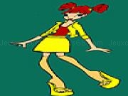 Jugar a Funny lily at the party coloring