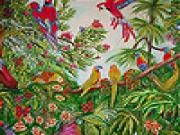 Play Parrots in the jungle slide puzzle