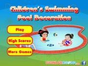 Play Children swimmig pool decoration