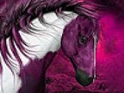 Play Pink horse puzzle