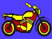 Play Fast concept motorcycle coloring