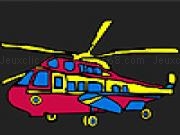 Play Colorful military helicopter coloring