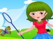 Play Catching butterfly girl