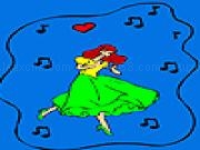Play Happiest dancer coloring