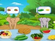 Play Feed the baby elephants