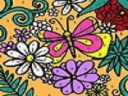 Play Assorted flowers garden coloring