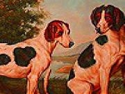 Play Playful  farm dogs slide puzzle