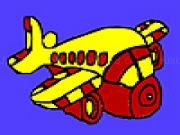 Play Podgy aircraft coloring