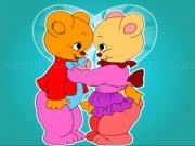 Play Lovely bear coloring