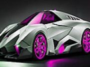 Play Purple motion concept car puzzle