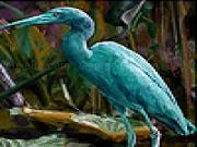 Play Green heron slide puzzle