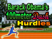 Play Obamas 100meter dash hurdles
