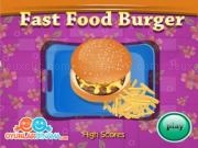 Play Fast food burger