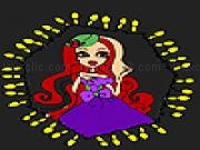 Play Strange haired girl coloring