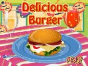 Play Delicious burger