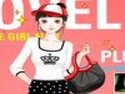 Play Adventurous girl on magazine