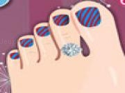 Play Stylish girl pedicure game