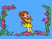 Play Funny student on the frame coloring