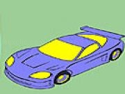 Play Fast luxury car coloring