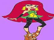 Spielen Night pop girl coloring