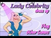 Play Lady celebrity dressup