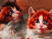 Spielen Cute kittens puzzle